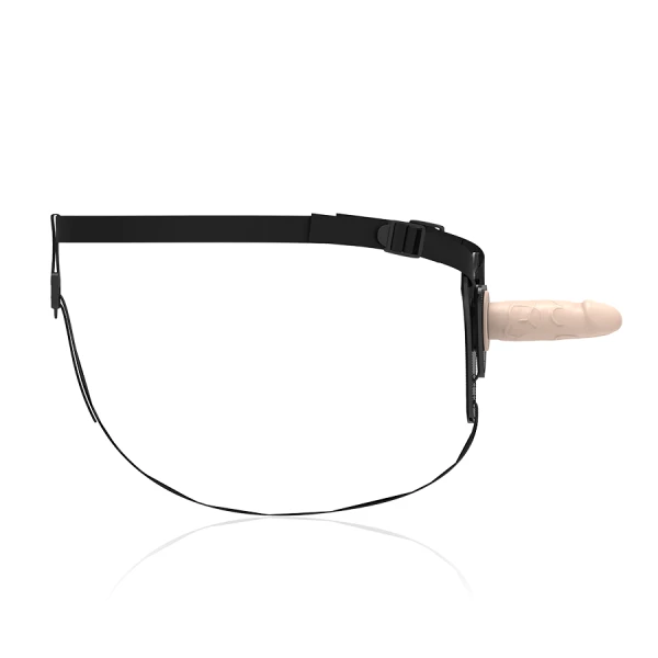 Fetish Submissive Harness Silikon-Strap-On 12,5 cm