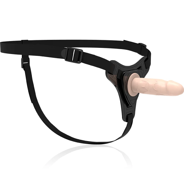 Fetish Submissive Harness Silikon-Strap-On 12,5 cm