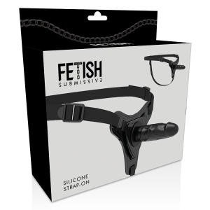Fetish Submissive Harness Silikon-Strap-On 15 cm zwart Fetish Submissive Harness Silikon-Strap-On 15 cm zwart - Afbeelding 5