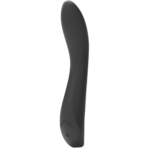 Black&silver Kean Vibrator met Touch-bediening, 204 x 38 mm
