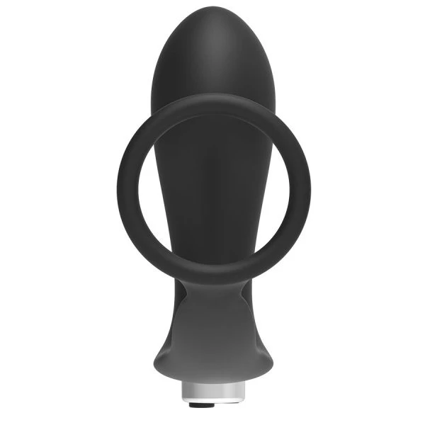 Addicted Toys Prostatische Vibrator oplaadbaar van medisch siliconen, zwart Addicted Toys Prostatische Vibrator oplaadbaar van medisch siliconen, zwart