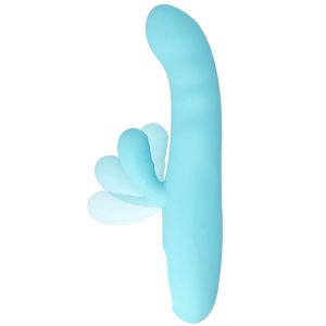 MIA Eiffel Turquoise Blau Draaivibrator met Clitorisstimulator MIA Eiffel Turquoise Blau Draaivibrator met Clitorisstimulator - Afbeelding 4