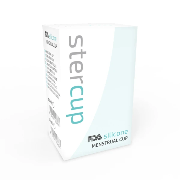 Stercup Menstruatiecup van FDA-siliconen maat L roze Stercup Menstruatiecup van FDA-siliconen maat L roze