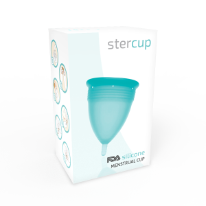 Stercup Menstruatiecup van FDA-siliconen Aquamarijn Maat L Stercup Menstruatiecup van FDA-siliconen Aquamarijn Maat L - Afbeelding 5