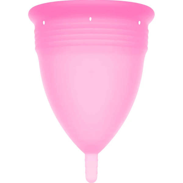 Stercup Menstrual Cup made of FDA Silicone Size S pink