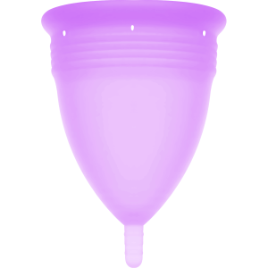Stercup Menstruatiecup van FDA-siliconen in lila maat S Stercup Menstruatiecup van FDA-siliconen in lila maat S - Afbeelding 3