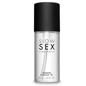 Bijoux Slow SEX Massageöl mit Wärmeeffekt und Kokosduft, 50 ml Bijoux Slow SEX Massageöl mit Wärmeeffekt und Kokosduft, 50 ml – Bild 2