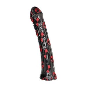 ALL Black Plug-Dildo met ribbels, 31 x 6 cm ALL Black Plug-Dildo met ribbels, 31 x 6 cm - Afbeelding 3