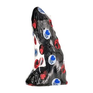 ALL Black Dildo met aderen en ballen, 23 x 5 cm ALL Black Dildo met aderen en ballen, 23 x 5 cm - Afbeelding 3