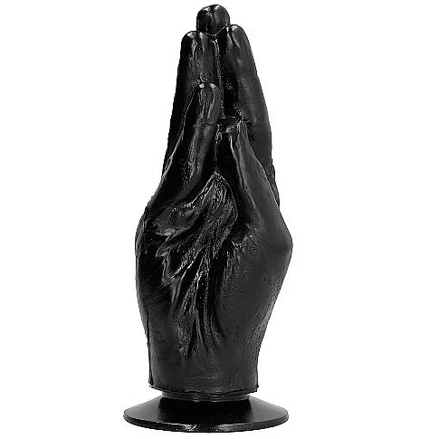ALL Black Speciale Dildo voor Vastneuken, 23 x 6 cm