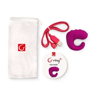 G-vibe Vibrator-Penisring Gring XL met afstandsbediening, framboos G-vibe Vibrator-Penisring Gring XL met afstandsbediening, framboos - Afbeelding 2