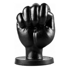 ALL Black Faust-Dildo Anal van PVC voor anale fisting-stimulatie, zwart ALL Black Faust-Dildo Anal van PVC voor anale fisting-stimulatie, zwart - Afbeelding 2