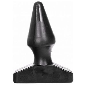 ALL Black Anaalplug kegelvormig 12,5 cm inbrengbare lengte ALL Black Anaalplug kegelvormig 12,5 cm inbrengbare lengte - Afbeelding 2