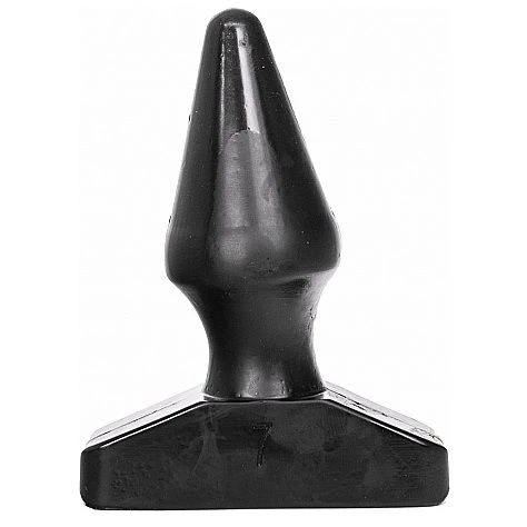 ALL Black Anaalplug kegelvormig 12,5 cm inbrengbare lengte