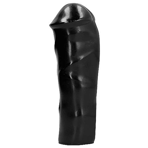 ALL Black Realistischer Dildo mit halbsichtbarem Zug