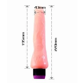 Baile Vibrators Realistische Vibrator 19 x 4,3 cm Natuur Baile Vibrators Realistische Vibrator 19 x 4,3 cm Natuur