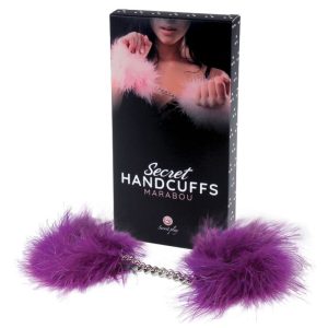 Secretplay 100% Fetish Marabou-Handschellen lila Secretplay 100% Fetish Marabou-Handschellen lila – Bild 2