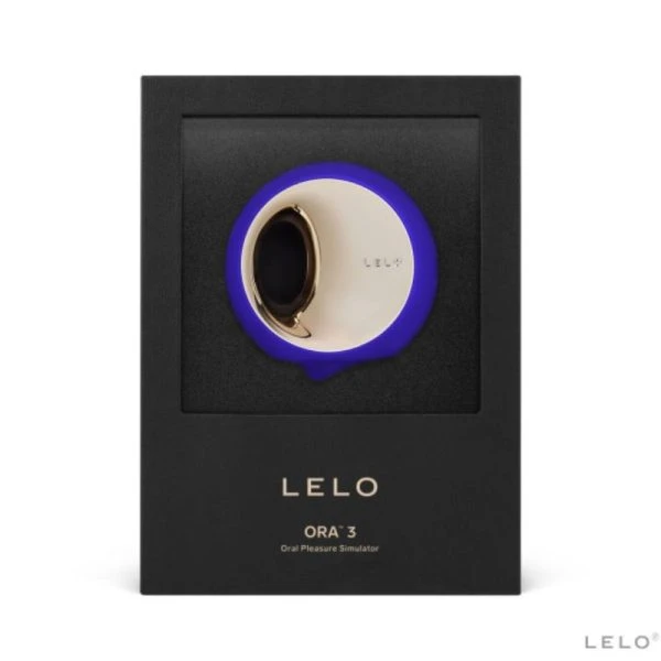 Lelo ORA 3 Orale-seks Simulator Opgelegde Vibrator Middernachtblauw