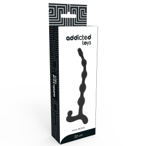 Addicted Toys Analketting met 5 ballen, 22 cm, zijdezacht TPR Addicted Toys Analketting met 5 ballen, 22 cm, zijdezacht TPR - Afbeelding 5