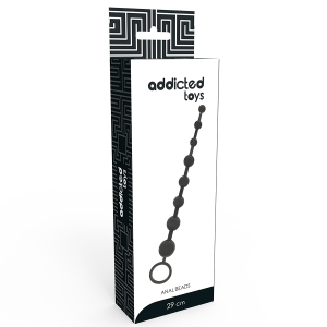 Addicted Toys Analkugelkette mit 8 Perlen, 29 cm, schwarz Addicted Toys Analkugelkette mit 8 Perlen, 29 cm, schwarz – Bild 5