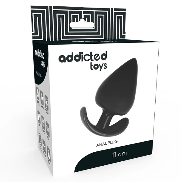 Addicted Toys Anaalplug met Soft-Touch-TPR, ergonomisch