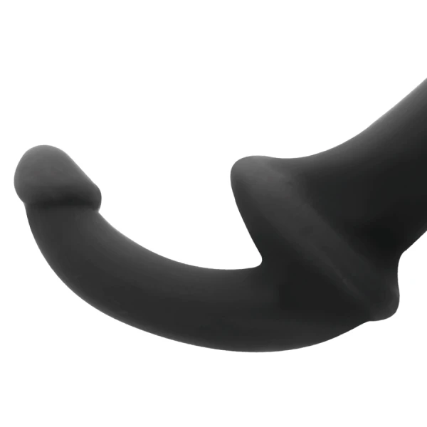 Addicted Toys Dildo zonder harnas met G-spot sonde zwart 26 cm