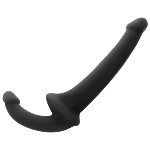 Addicted Toys Dildo zonder harnas met G-spot sonde zwart 26 cm