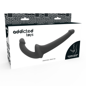 Addicted Toys Dildo zonder harnas met G-spot sonde zwart 26 cm Addicted Toys Dildo zonder harnas met G-spot sonde zwart 26 cm - Afbeelding 5
