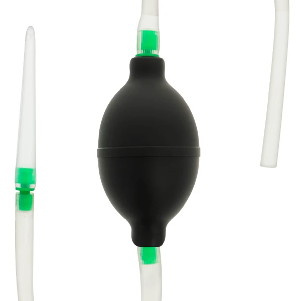 Addicted Toys Enema-Set in het zwart – Klysma voor reizigers