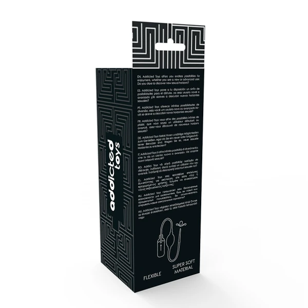 Addicted Toys Enema-Set in het zwart – Klysma voor reizigers