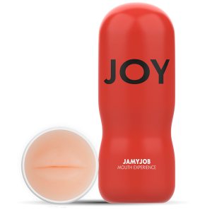 Jamyjob Mouth Power Masturbator met mondvorm en vibratie Jamyjob Mouth Power Masturbator met mondvorm en vibratie - Afbeelding 1
