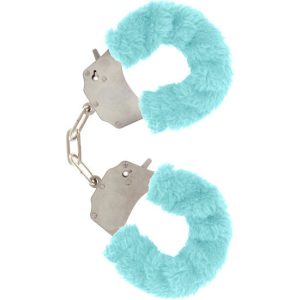 Toyjoy Furry FUN Cuffs Bondage-blauwe boeien Toyjoy Furry FUN Cuffs Bondage-blauwe boeien - Afbeelding 2