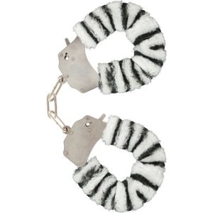 Toyjoy Furry FUN Manschetten Bondage Zebra mit Kette Toyjoy Furry FUN Manschetten Bondage Zebra mit Kette – Bild 1