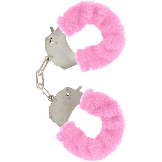 Toyjoy Furry Fun Cuffs Bondage Handschellen rosa