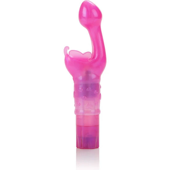 Calexotics G-punt- en clitorisvibrator Kus Vlinder Kus Roze
