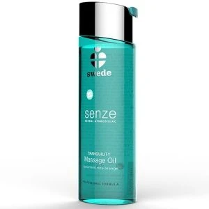 Swede Massageolie Aphrodisiacum Rust met Munt, Roos en Sinaasappel 75 ml