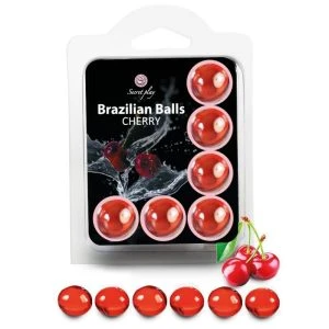 Secretplay Cosmetic Brazilianer Ballen Kersen stimulerende massageolie