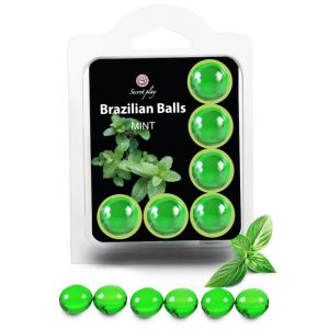 Secretplay Cosmetic Brazilian Balls Set 6 Mint Secretplay Cosmetic Brazilian Balls Set 6 Mint - Image 1