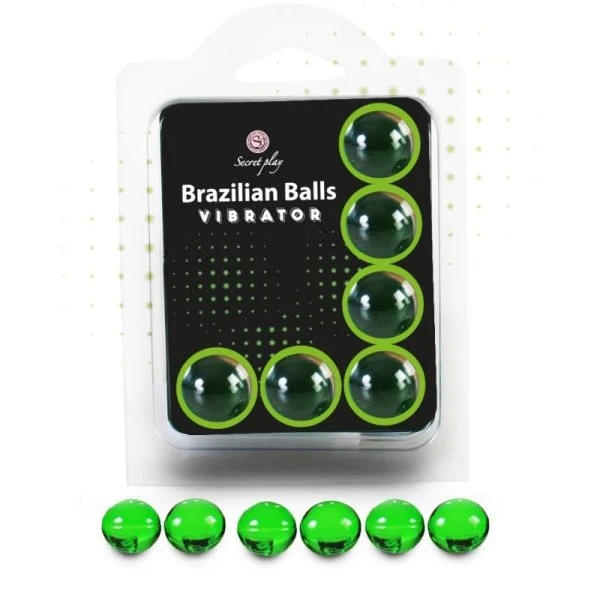Secretplay Cosmetic Braziliaanse Kogelvibrators Set 6