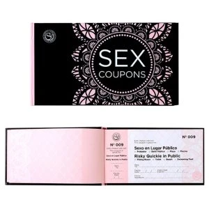Secretplay 100% Games SEX Cadeauboekje met 50 cheques