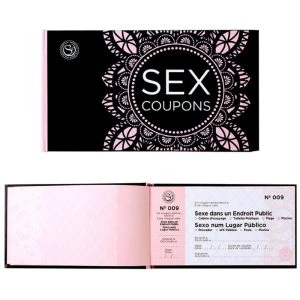 Secretplay 100% Games Sex-Cadeauboekje met 50 bonnen Frans/Portugees