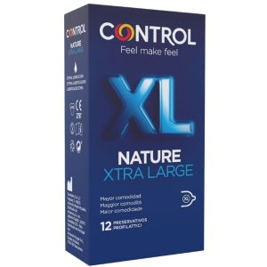 Control Adapta Nature XL Condooms 12 stuks, nominale breedte 57 mm Control Adapta Nature XL Condooms 12 stuks, nominale breedte 57 mm - Afbeelding 1