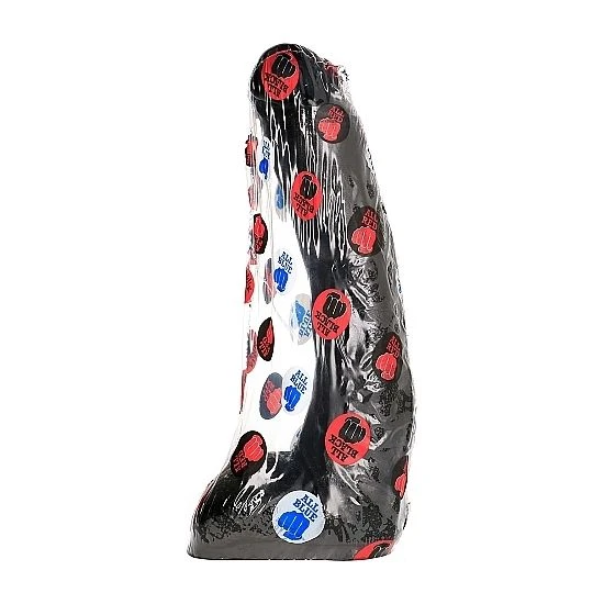 ALL Black Dildo Curvado met Ballen, PVC, 29 x 5 cm ALL Black Dildo Curvado met Ballen, PVC, 29 x 5 cm