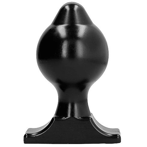 ALL Black Analplug PVC 18 x 10 cm