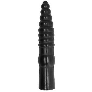 ALL Black Anaalplug met Ribbelstructuur 33 x 6 cm ALL Black Anaalplug met Ribbelstructuur 33 x 6 cm - Afbeelding 2