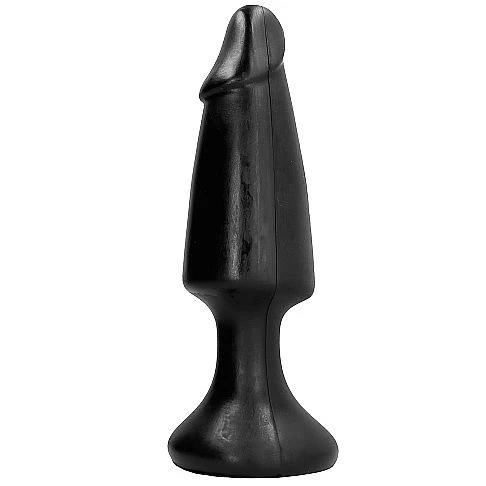 ALL Black Anale plug met penisvorm 35 x 9 cm