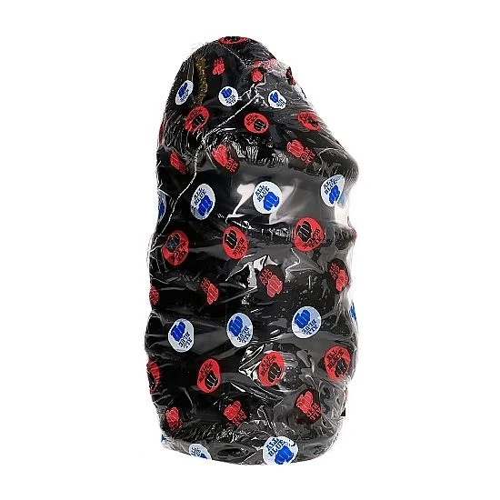 ALL Black Pene Anal 33 CM Anaalplug Dildo zonder Ballen PVC Zwart