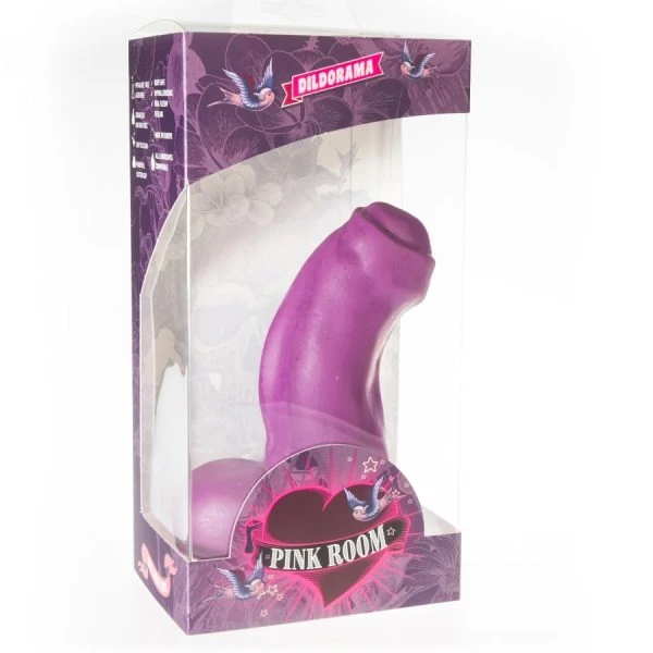 Pink Room Nestor Realistischer Dildo mit Saugnapf 16,5 cm lila