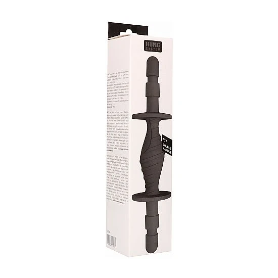Hung System Doppeldildo-Adapter für doppelte Penetration schwarz Hung System Doppeldildo-Adapter für doppelte Penetration schwarz