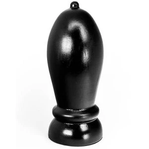 Hung System Analplug Rolling 24 cm schwarz